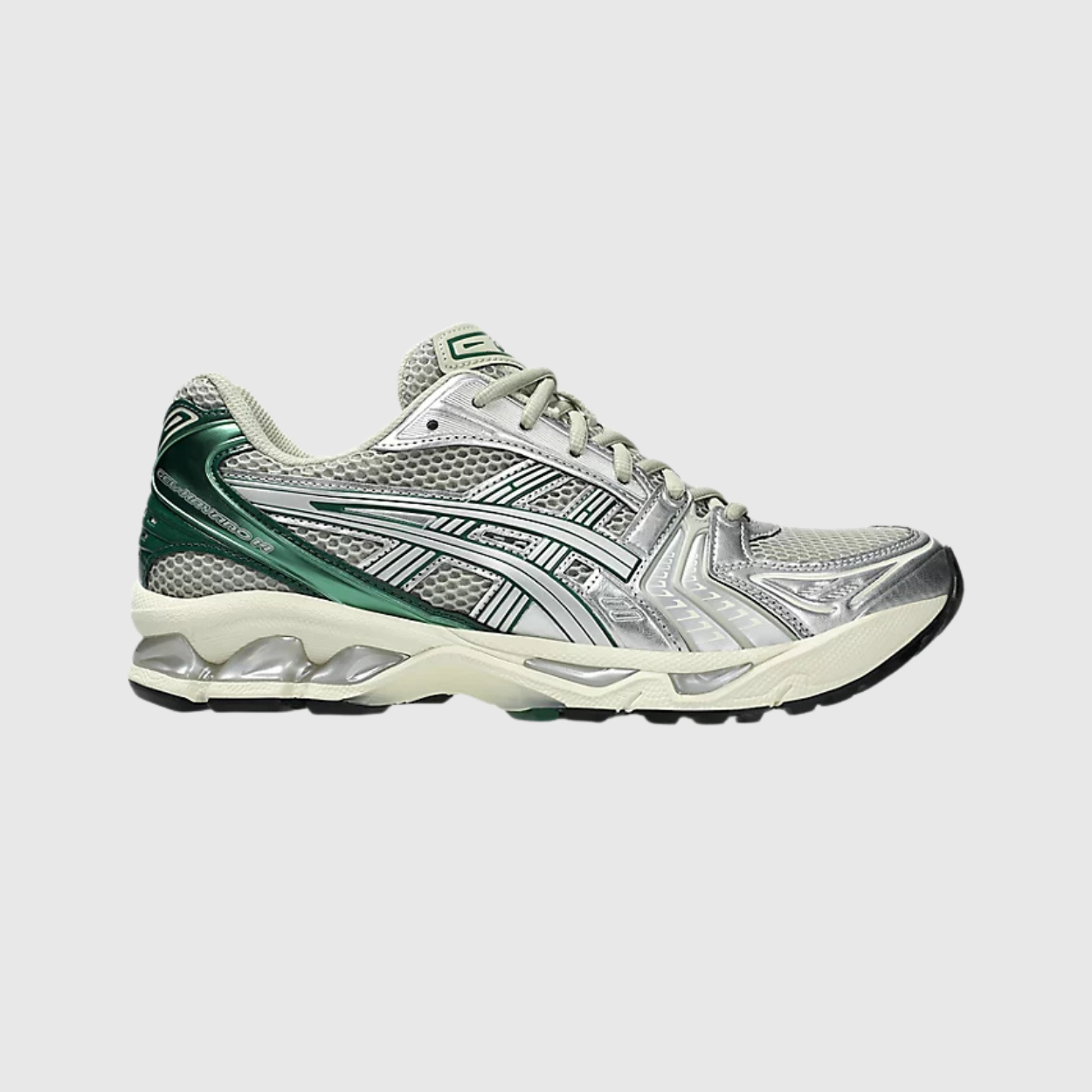 Sneakers ASC Gel K-14 - Green leaf / Silver