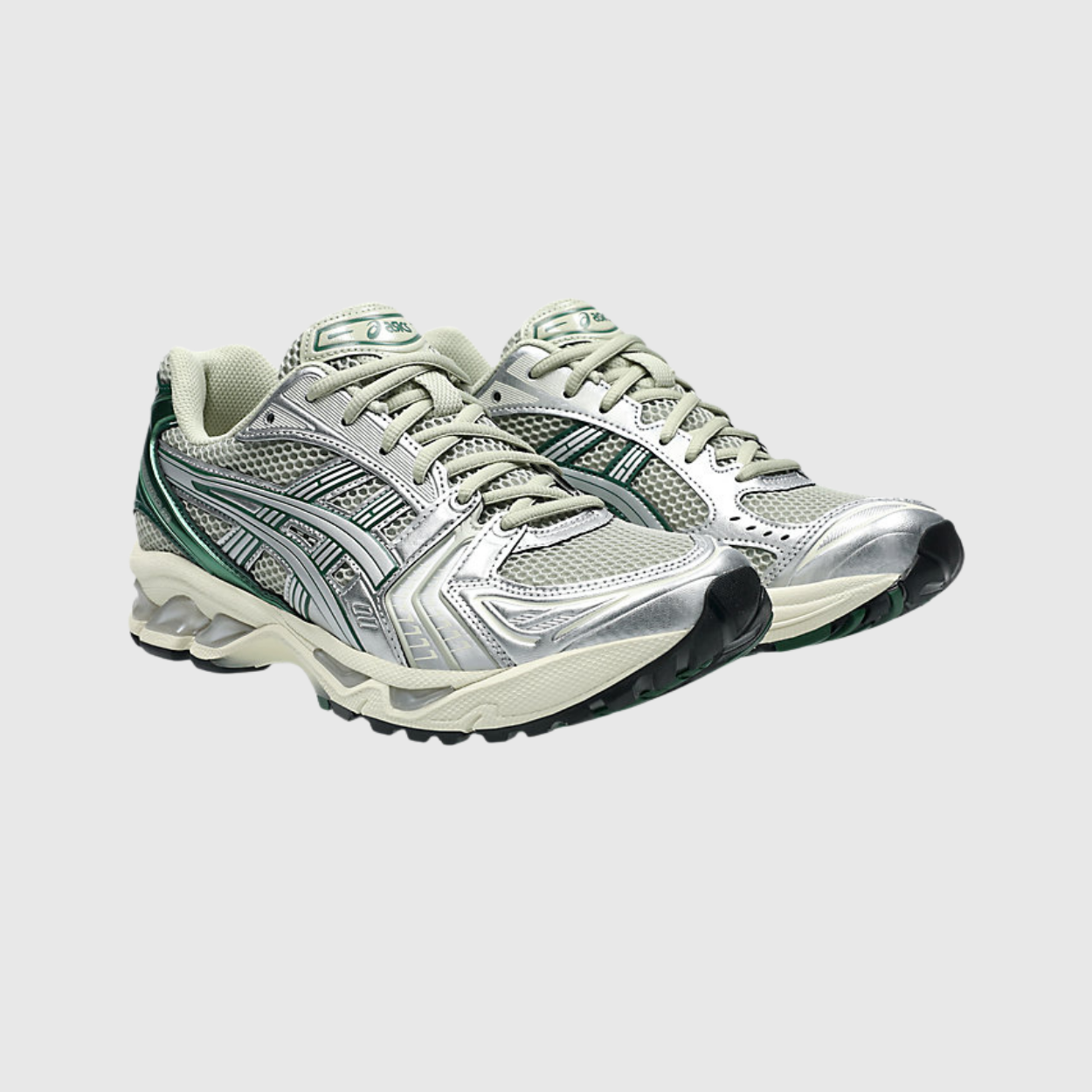 Sneakers ASC Gel K-14 - Green leaf / Silver